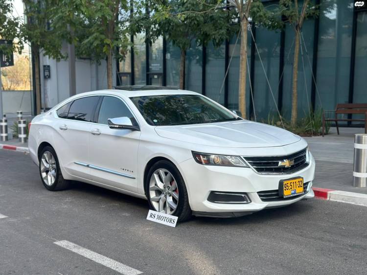 שברולט אימפלה LTZ למכירה, שנת יצור 2016 רק 48,000